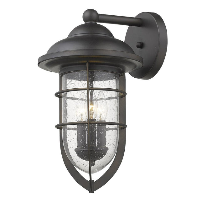 Dylan 3-Light Oil-Rubbed Bronze Wall Light HomeRoots