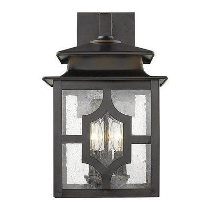 Calvert 3-Light Oil-Rubbed Bronze Wall Light HomeRoots