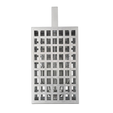 Letzel 3-Light Satin Nickel Wall Light HomeRoots