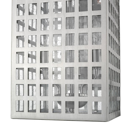 Letzel 3-Light Satin Nickel Wall Light HomeRoots