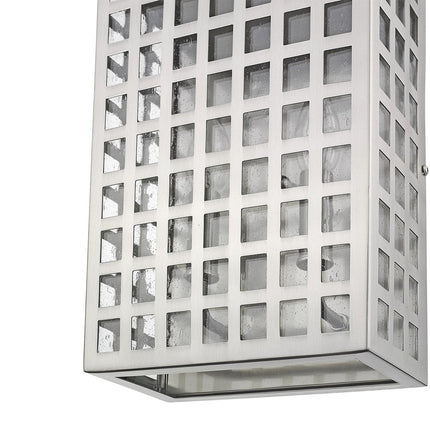 Letzel 2-Light Satin Nickel ADA Wall Sconce HomeRoots