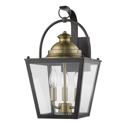 Savannah 3-Light Oil-Rubbed Bronze Wall Light HomeRoots