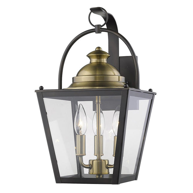Savannah 3-Light Oil-Rubbed Bronze Wall Light HomeRoots