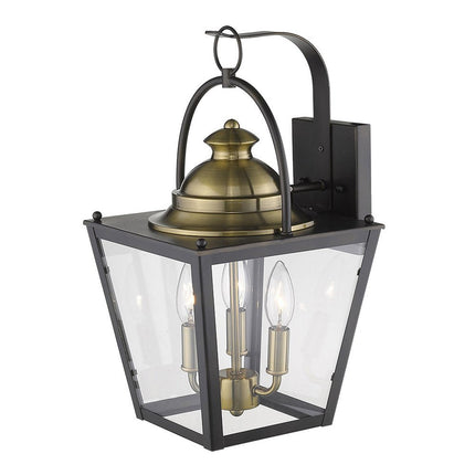 Savannah 3-Light Oil-Rubbed Bronze Wall Light HomeRoots