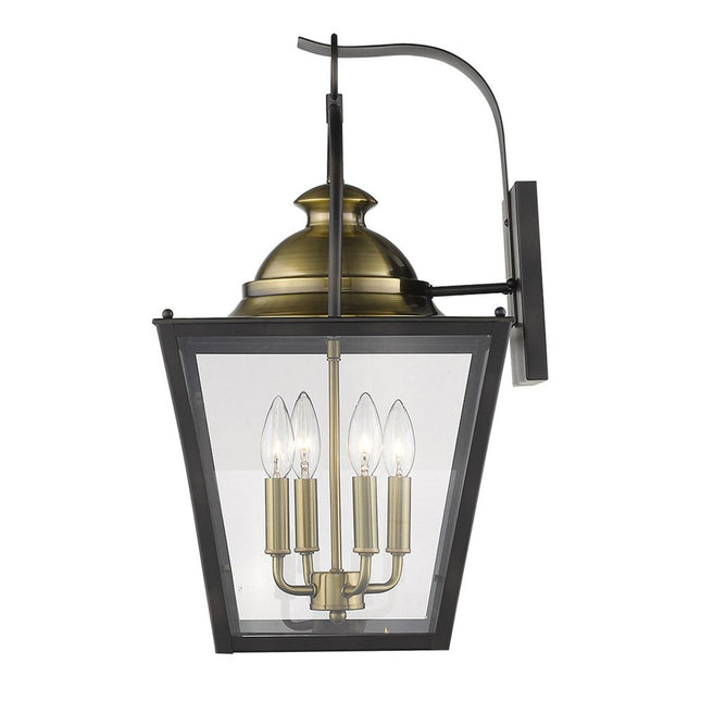 Savannah 4-Light Oil-Rubbed Bronze Wall Light HomeRoots