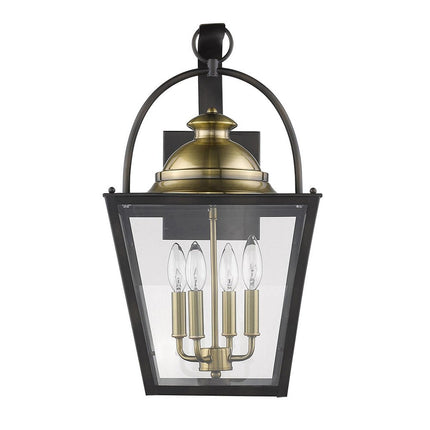Savannah 4-Light Oil-Rubbed Bronze Wall Light HomeRoots