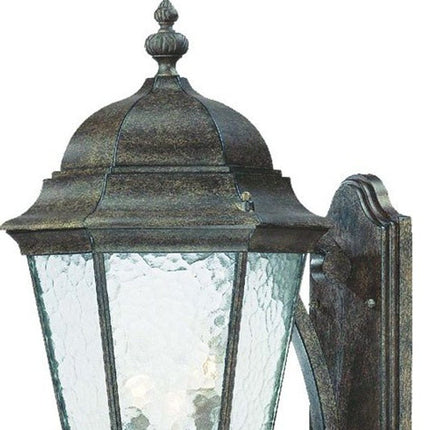 Telfair 3-Light Black Coral Wall Light HomeRoots