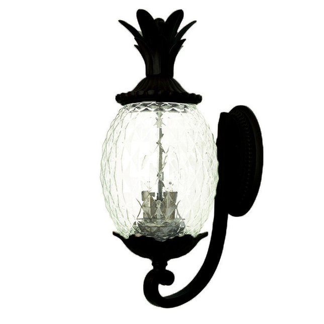 Lanai 3-Light Matte Black Wall Light HomeRoots