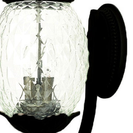 Lanai 3-Light Matte Black Wall Light HomeRoots