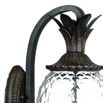 Lanai 3-Light Black Coral Wall Light HomeRoots