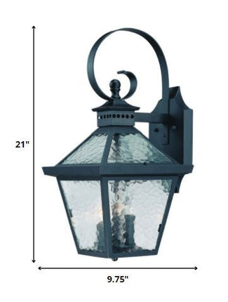Bay Street 3-Light Matte Black Wall Light HomeRoots
