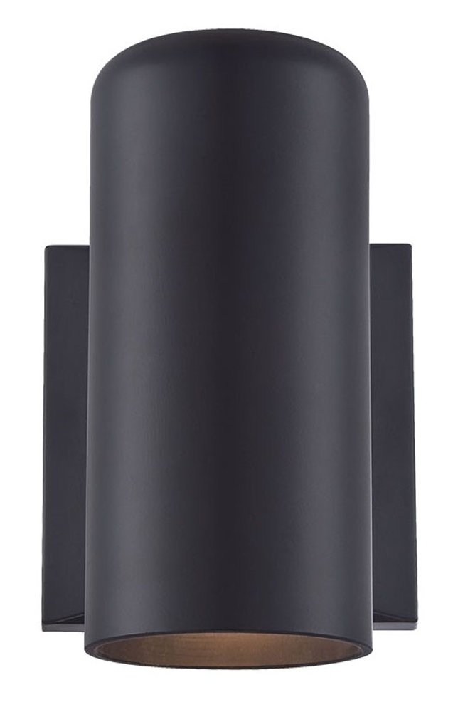 Minimalist Matte Black Wall Sconce HomeRoots