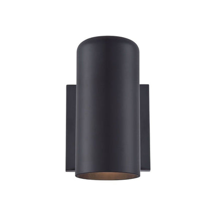 Minimalist Matte Black Wall Sconce HomeRoots