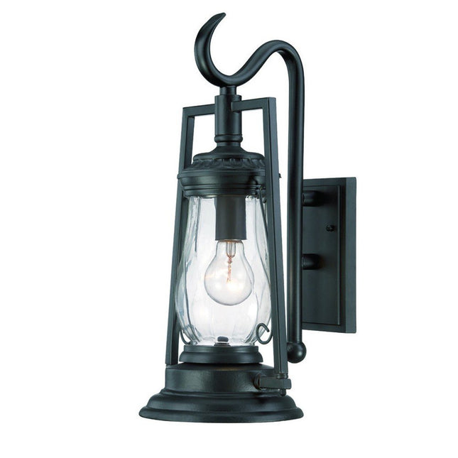 Matte Black Oil Lamp Wall Light HomeRoots