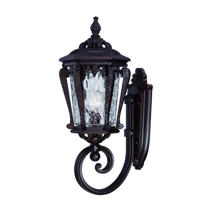 Stratford 1-Light Architectural Bronze Wall Light HomeRoots