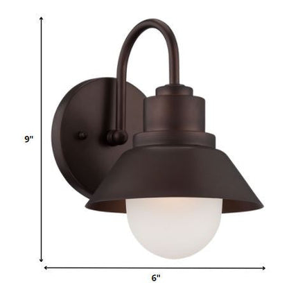 Bronze Lamp Shade Wall Light HomeRoots