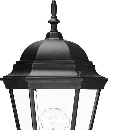 Matte Black Swing Arm Lantern Wall Light HomeRoots