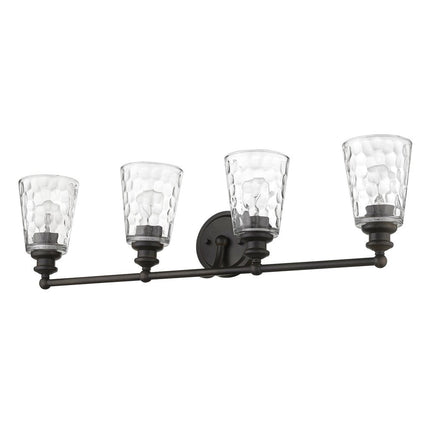 Mae 4-Light Oil-Rubbed Bronze Vanity HomeRoots
