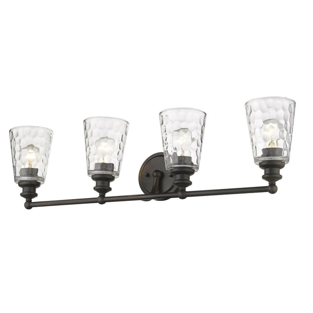Mae 4-Light Oil-Rubbed Bronze Vanity HomeRoots