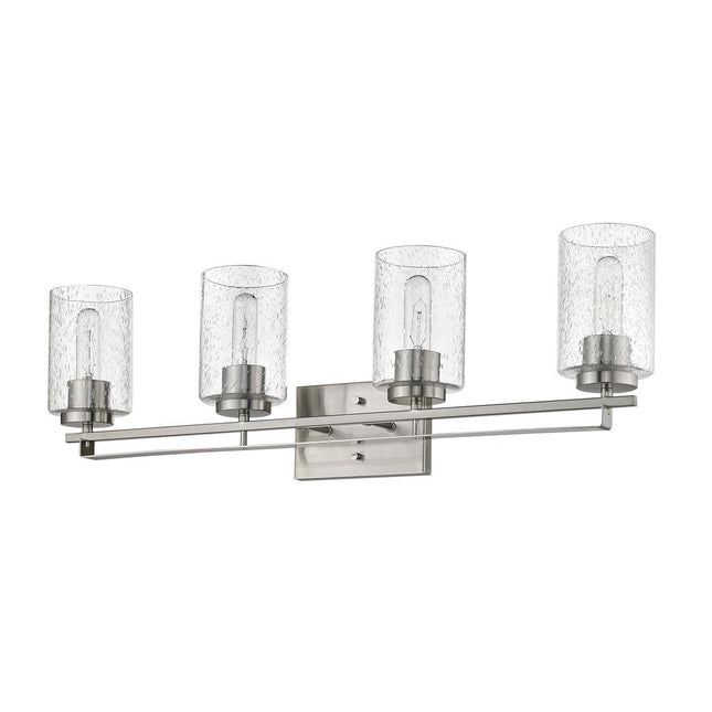 Orella 4-Light Satin Nickel Vanity HomeRoots