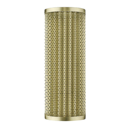 Basetti 1-Light Gold Sconce HomeRoots