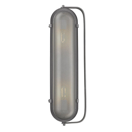 Terra 2-Light Gray Sconce HomeRoots
