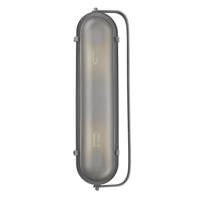 Terra 2-Light Gray Sconce HomeRoots