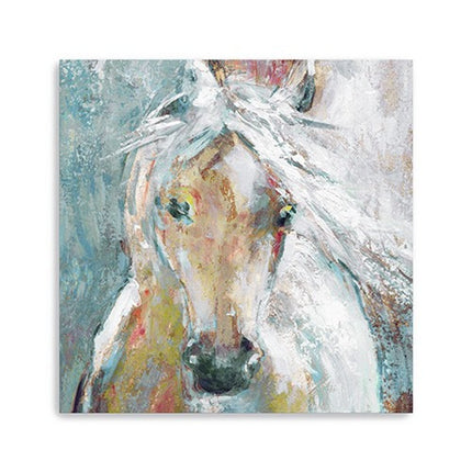 Whimsical Horse Unframed Print Wall Art HomeRoots