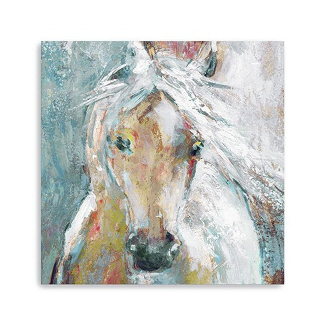 Whimsical Horse Unframed Print Wall Art HomeRoots