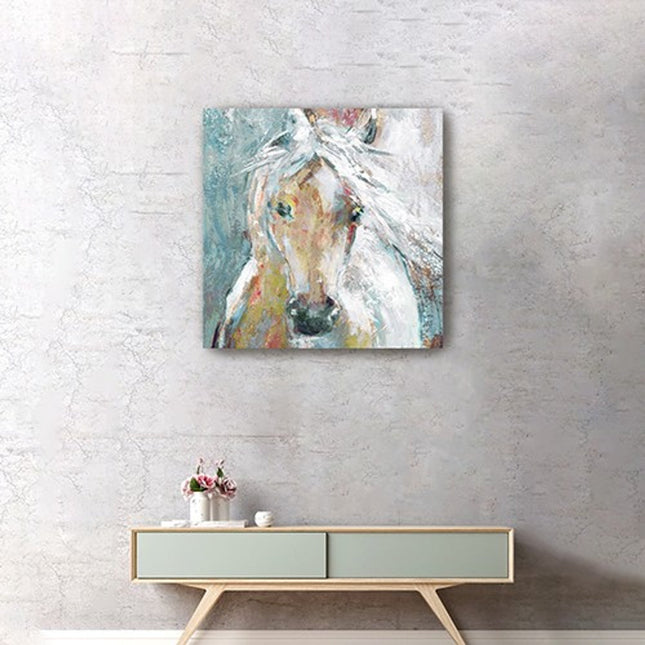 Whimsical Horse Unframed Print Wall Art HomeRoots