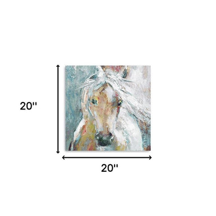 Whimsical Horse Unframed Print Wall Art HomeRoots
