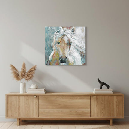 Whimsical Horse Unframed Print Wall Art HomeRoots
