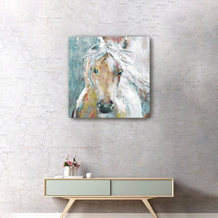 Whimsical Horse Unframed Print Wall Art HomeRoots