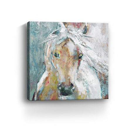 Whimsical Horse Unframed Print Wall Art HomeRoots