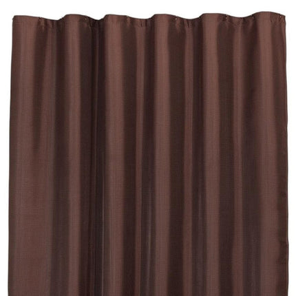 Luxurious Brown Waffle Weave Shower Curtain HomeRoots