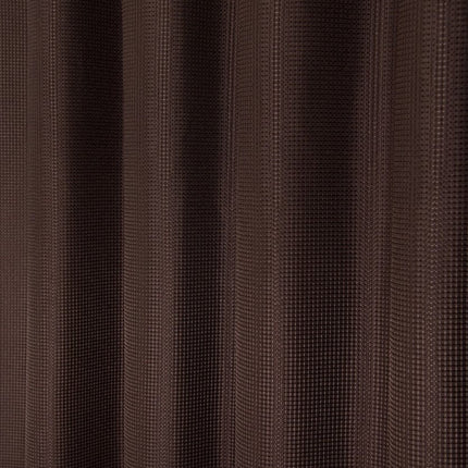 Luxurious Brown Waffle Weave Shower Curtain HomeRoots