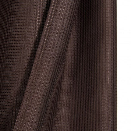 Luxurious Brown Waffle Weave Shower Curtain HomeRoots