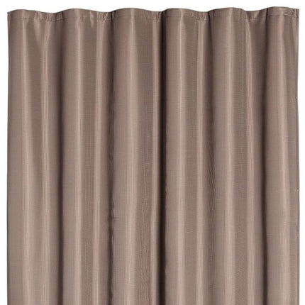 Luxurious Mocha Waffle Weave Shower Curtain HomeRoots