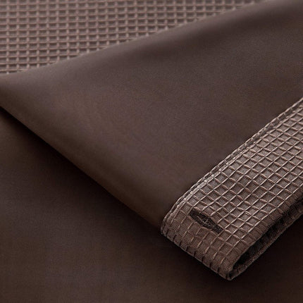 Brown Modern Grid Shower Curtain and Liner Set HomeRoots