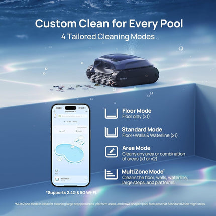 Beatbot AquaSense 2 Robotic Pool Cleaner + Beatbot Robotic Pool Skimmer Beatbot