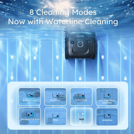 (2026 New) WYBOT C2 Vision Cordless Robotic Pool Cleaner WYBOT