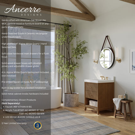 Momo 24" Bath Vanity Set Ancerre Designs