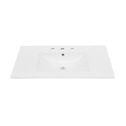 Swiss Madison 36 Ceramic Vanity Sink Top - SM-BVP36 Swiss Madison