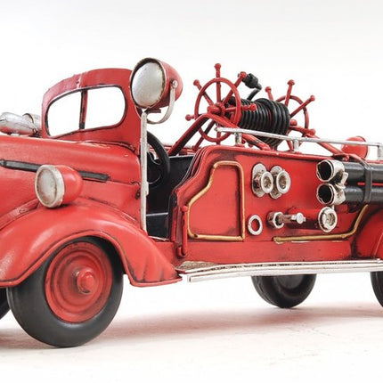 c1938 Ford Red Fire Engine Sculpture HomeRoots