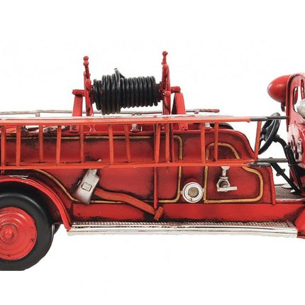 6" Red Metal Hand Painted Model Car