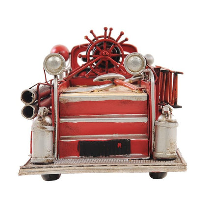 c1938 Ford Red Fire Engine Sculpture HomeRoots