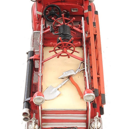 c1938 Ford Red Fire Engine Sculpture HomeRoots