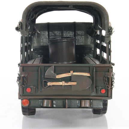 7" Green Metal Hand Painted Model Car HomeRoots