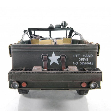 6" Green Metal Hand Painted Model Car
