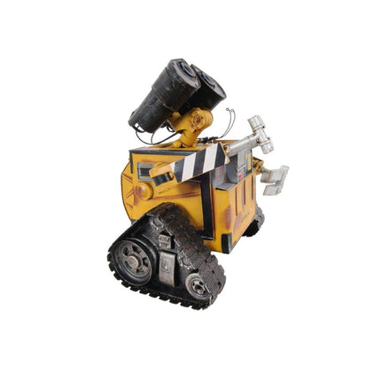 9" Yellow Metal Hand Painted Figurine HomeRoots